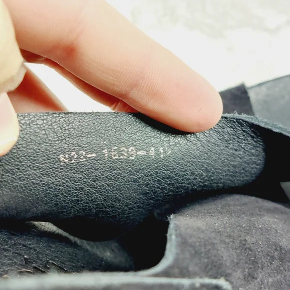 NEW Pedro Garcia Yuval Black Suede Slingback Open Toe Heeled Sandals T59 - Picture 10 of 11